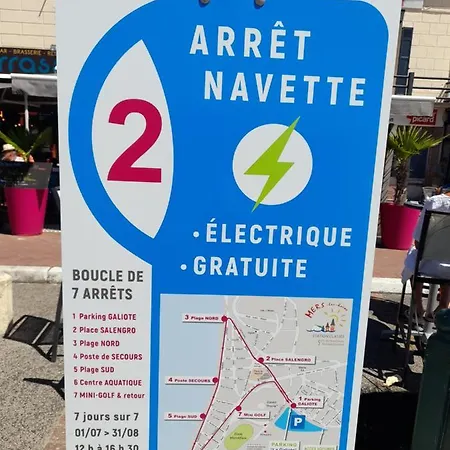 Charmante Plein Sud 50m De La - Balcon Vue Laterale Sur - Equipee De La Fibre, Wifi, Internet Appartement *